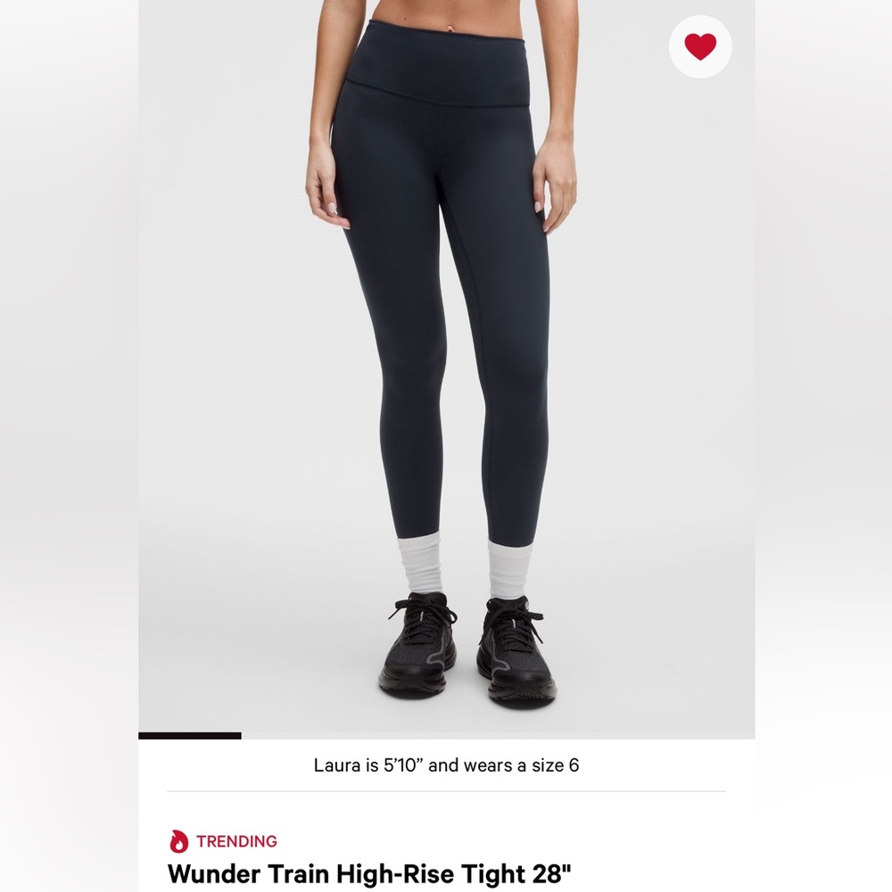Lululemon wunder train leggings